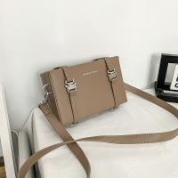 PU Leather hard-surface & Box Bag Crossbody Bag PC