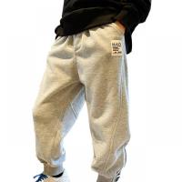 Baumwolle Boy Casual Hose, schlicht gefärbt, Solide, mehr Farben zur Auswahl,  Stück