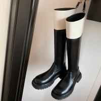 Microfiber PU Synthetic Leather Boots hardwearing Pair