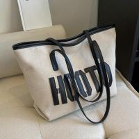 Cloth Shoulder Bag large capacity & soft surface letter PC