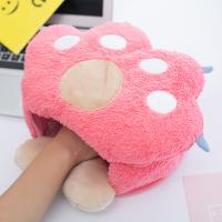 Plush Mouse Pad with USB interface Rubber plain dyed PC