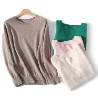 Wolle Frauen Pullover,  Polyester, Solide, mehr Farben zur Auswahl,  Stück