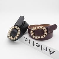 PU Leather & Zinc Alloy Fashion Belt flexible length PC