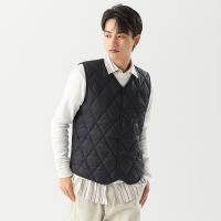 Polyester Plus Size Men Vest & thermal Argyle PC