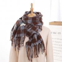 Polyester Unisex Scarf thicken & thermal plaid PC