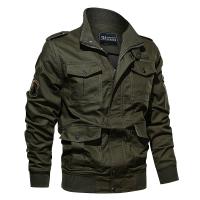 Polyester & Cotton Men Jacket & with pocket Solid PC