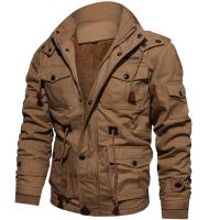 Cotton Men Jacket thicken & with pocket PC