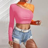 Polyester Slim Women Long Sleeve T-shirt PC