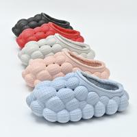 Plush & EVA Fluffy slippers & anti-skidding & thermal Pair