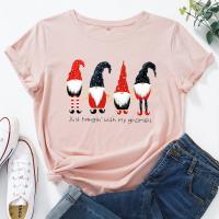 Cotone Frauen Kurzarm T-Shirts Stampato Písmeno più colori per la scelta kus
