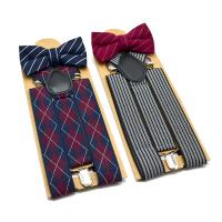 Polyester for man Suspenders flexible & two piece Set
