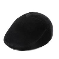 Mink Fur Berets & thermal & for men knitted Solid PC