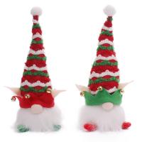 ニット クリスマスの装飾 人工ウール & プラスチック パッチワーク 単色 選択のためのより多くの色 組