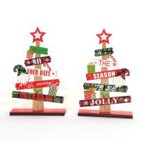 Bois Décoration de Noël Patchwork Solide plus de couleurs pour le choix Beaucoup