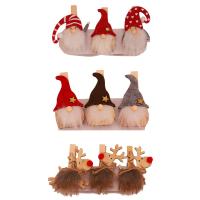 Niet-geweven stoffen Kerstversiering Hout & Kunstmatige wol Lappendeken verschillende kleur en patroon naar keuze Veel