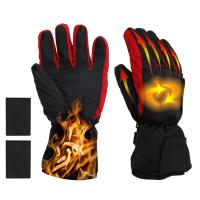 Nylon Electric Heating Electric Heating Gloves thermal Solid : Pair