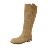 Microfiber PU Synthetic Leather Boots & anti-skidding Solid Pair