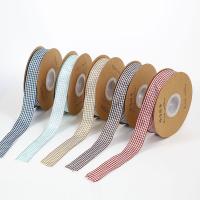 Polyamide DIY Fabric Ribbons printed plaid PC
