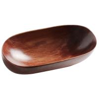 Wooden easy cleaning Tray handmade Solid brown PC