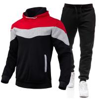Baumwolle Herren Sportswear Set, Lange Hose & Sweatshirt, mehr Farben zur Auswahl,  Festgelegt