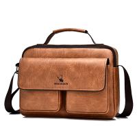PU Leather Messenger Bags Crossbody Bag soft surface & waterproof PC