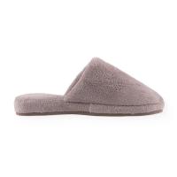 Coral Fleece Fluffy slippers thermal plain dyed Solid : Pair