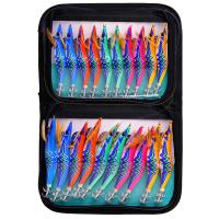 ABS Bionic Fish Lure Cloth Solid mixed colors Box