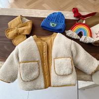 Cotton Slim Boy Coat thicken & thermal patchwork PC