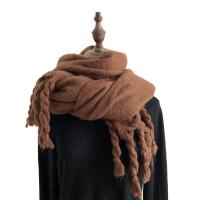 Acrylic Tassels Women Scarf thicken & thermal Solid PC