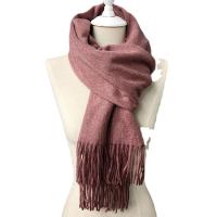 Wool Tassels Women Scarf thicken & thermal Solid PC