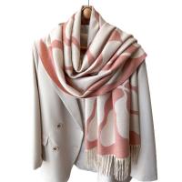 100% Acrylic Tassels Women Scarf thicken & thermal printed PC