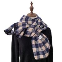 Polyester Women Scarf thermal plaid PC