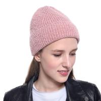 Caddice Knitted Hat thermal & for women knitted Solid : PC