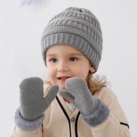Caddice Hat and Glove Set fleece & thermal knitted Solid Set