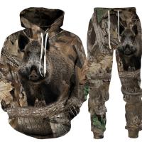 Polyester & Baumwolle Männer Casual Set, Sweatshirt & Hosen, Gedruckt, unterschiedliche Farbe und Muster für die Wahl,  Festgelegt
