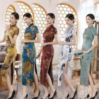 Seda Mujeres Cheongsam, más colores para elegir,  trozo