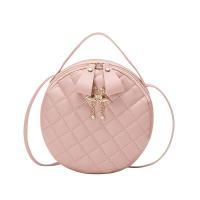 PU Leather Handbag bun & soft surface & attached with hanging strap PC