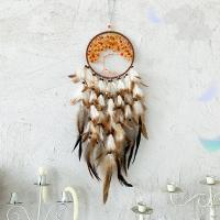 Feather & Iron & Plastic Dream Catcher Hanging Ornaments for home decoration handmade PC