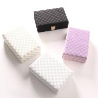 Canvas & Polyester hard-surface & Box Bag Clutch Bag Solid PC