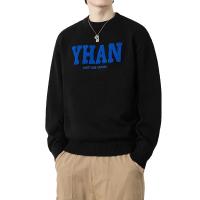 Acrylic Slim Men Sweater knitted letter PC