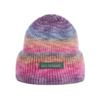 Wool Knitted Hat thermal & for women knitted : PC
