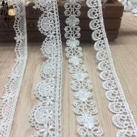 Polyester Yarns DIY Lace Embroidered Lace embroidered white Lot