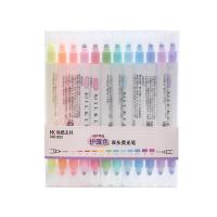 Plastic Highlighters for children AB glue Solid multi-colored PC