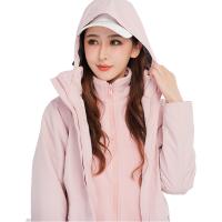 Polyester Unisex Outdoor Jacket detachable & thermal & unisex plain dyed Solid PC