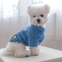 Polyester Medium-sized dogs Pet Dog Clothing geometric blue Lot
