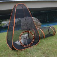 Tuch Pet Folding Tunnel Zelt,  Festgelegt