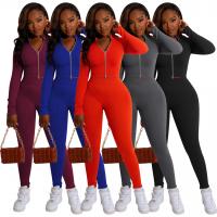 Polyester Women Casual Set & two piece Long Trousers & top Solid Set