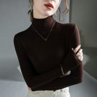 Polyester Slim Women Long Sleeve Blouses Solid PC