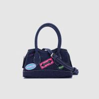 Denim Handbag soft surface & attached with hanging strap PC