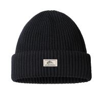 Cotton Knitted Hat & thermal knitted Solid black : Lot